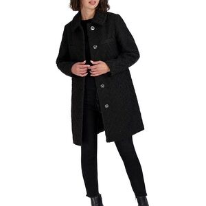 Laundry by Shelli Segal Women's Solid Chunky Knit Single Breasted Jacket Size XL
